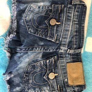 True religion shorts girls
